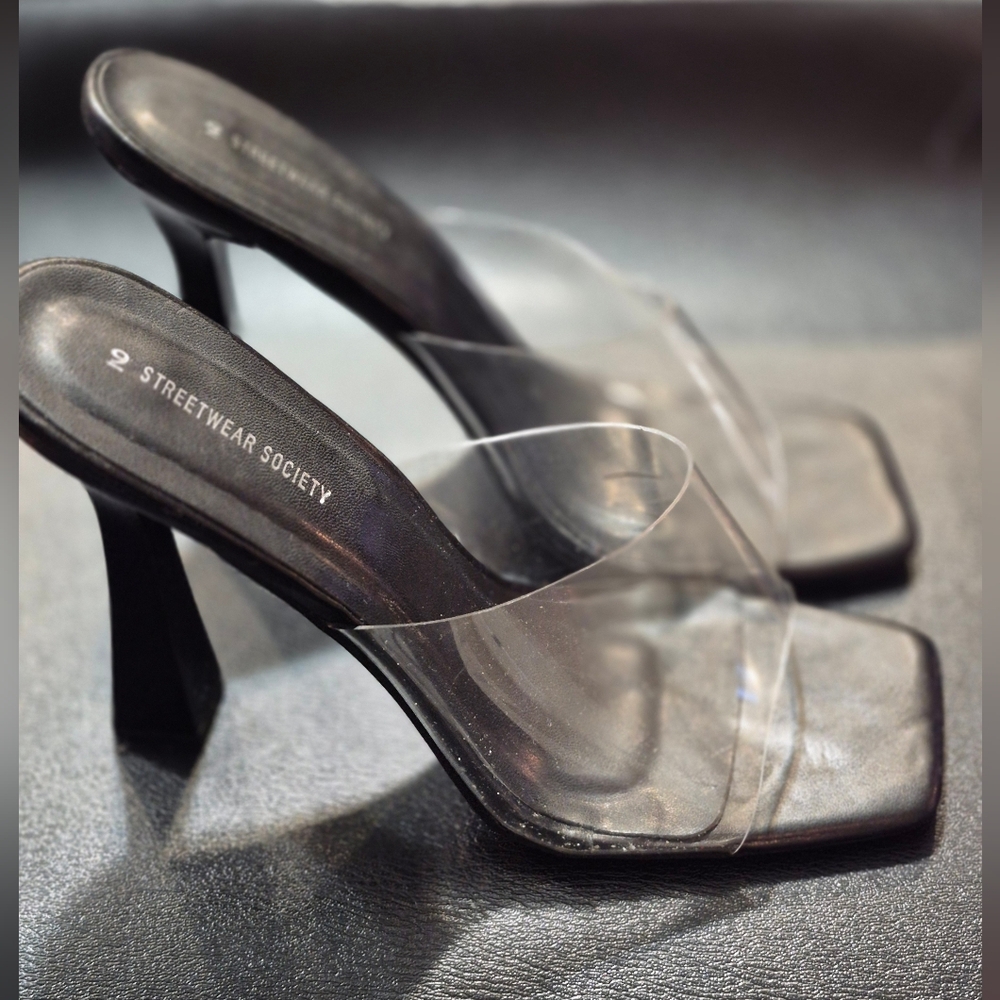 Streetwear Society Transparent Heels
